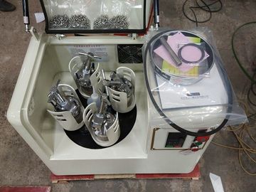 真空のステンレス鋼の瓶が付いている実験室のボール ミル