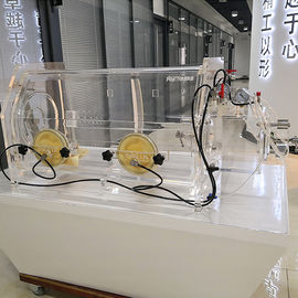 生命を使用して長の実験室の真空のグローブ ボックスの不活性ガスの保護高い透明物