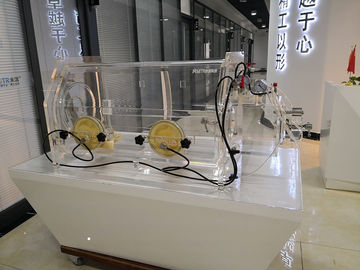 嫌気性の無水の携帯用アクリルのグローブ ボックス、不活性大気のグローブ ボックス