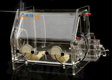 嫌気性の無水の携帯用アクリルのグローブ ボックス、不活性大気のグローブ ボックス