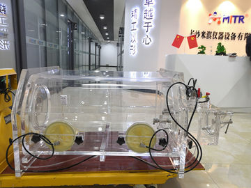 圧力反気候の変更を用いる第18族元素の実験室の真空のグローブ ボックス