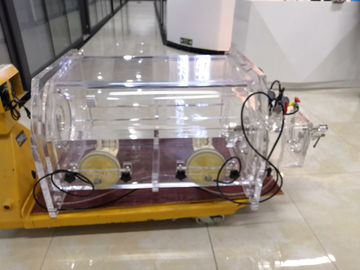 化学研究の透明なグローブ ボックス、プラスチック グローブ ボックスの反腐食