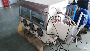 密集したグローブ ボックス、管理された大気のグローブ ボックスを処理するガスを浄化する実験室