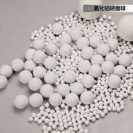 白いアルミナの粉砕の球、30mmまでの粉砕媒体の球のサイズ