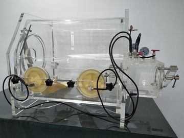 PMMAの携帯用真空の実験室のグローブ ボックスMt012のタイプCのガス港の小型グローブ ボックス