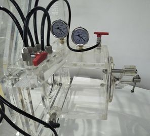 PMMAの携帯用真空の実験室のグローブ ボックスMt012のタイプCのガス港の小型グローブ ボックス