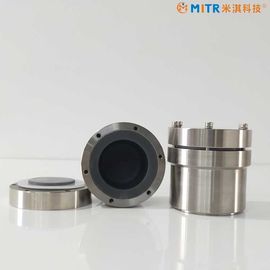瑪瑙はステンレス鋼のボール ミルの容器の瓶の縦50ml容積を並べました