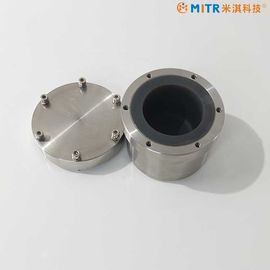 瑪瑙はステンレス鋼のボール ミルの容器の瓶の縦50ml容積を並べました