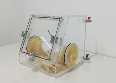 不活性大気の実験の部屋が付いているサンプル構造の実験室のグローブ ボックス